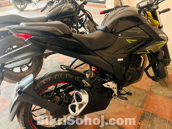 Suzuki gixxer 155 fi abs black 2021